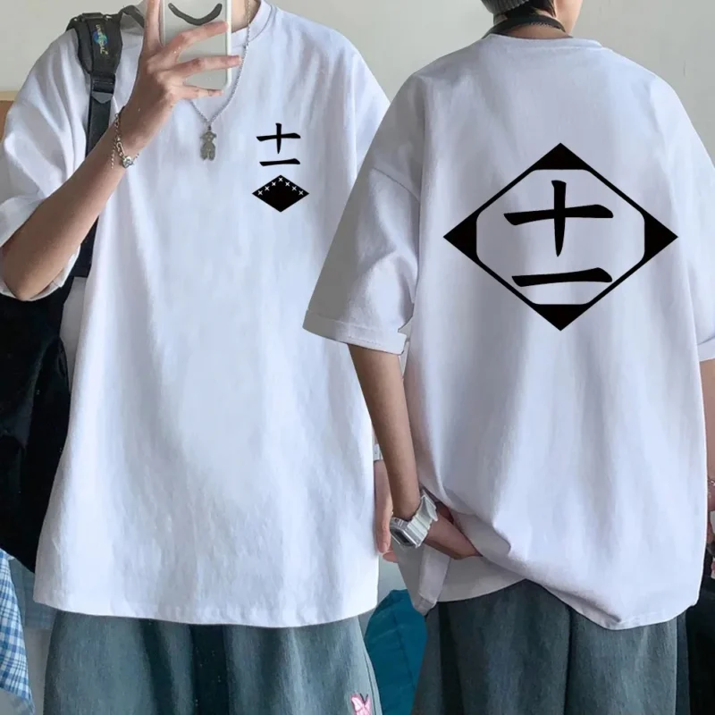 T-shirts Bleach Gotei 13 Blanc stylés