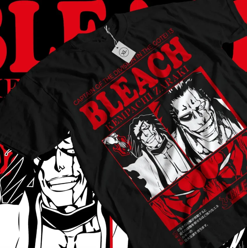 T-shirt Bleach Zaraki Kenpachi 11