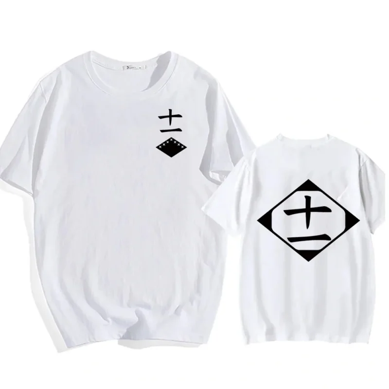 T-shirts Bleach Gotei 13 Blanc stylés