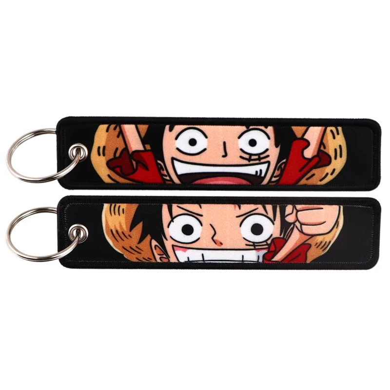 Porte-clés One Piece Luffy Brodé – Image 5