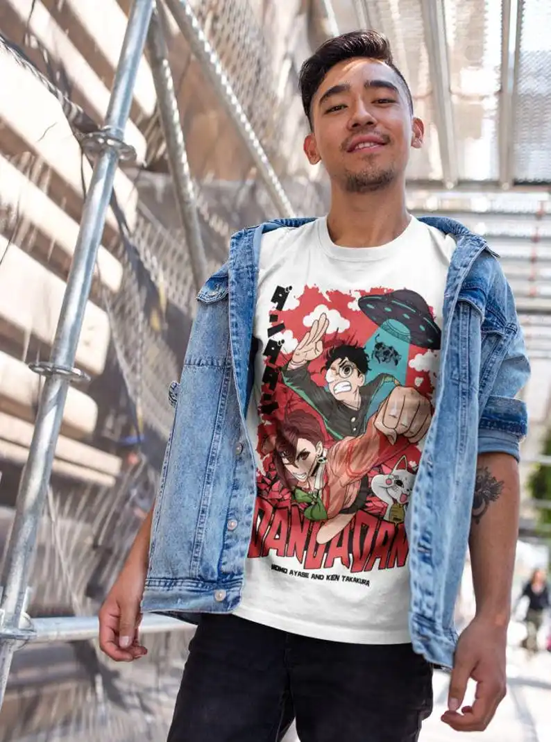 T-shirt Dandadan Okarun Momo Turbo