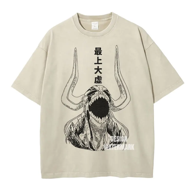 T-shirt Bleach Ichigo Vasto Lorde Kaki
