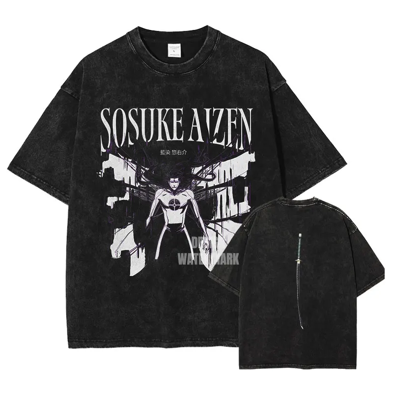T-shirt Bleach Aizen Sosuke 1